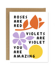 Greeting Card - 4 Designs